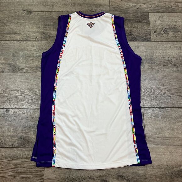 Vintage Crazy Rare 2007 Phoenix Suns Latin Night Team Issued Pro Cut Jersey XL - Picture 7 of 10